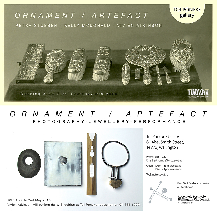 Kelly McDonald Exhibition Invite