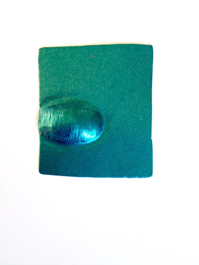 Raewyn Walsh, experiment with carpaint, 2014