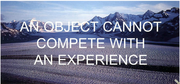 Hamish Fulton, Walking souviner